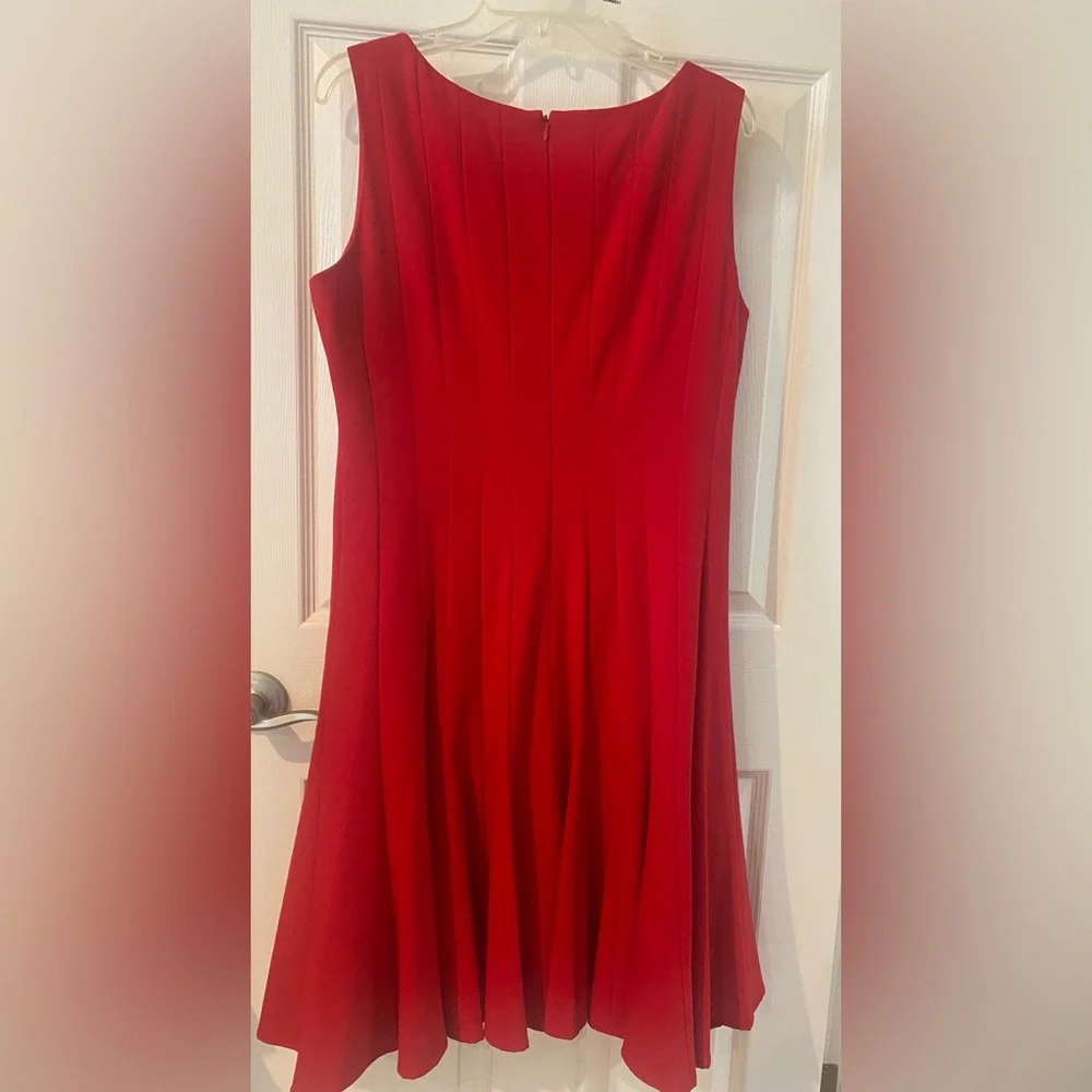 Women's Rex Sleeveless pleated fit & flare Dress - Picture 4 of 4